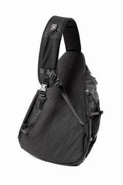 画像をギャラリービューアに読み込む, F/CE. TEXTURED TWILL 3 POINTS SLINGER BAG (BLACK)