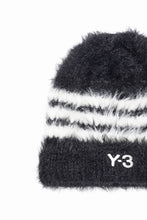 Load image into Gallery viewer, Y-3 Yohji Yamamoto STRIPES BEANIE (BLACK x CREAM WHITE)