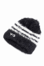 Load image into Gallery viewer, Y-3 Yohji Yamamoto STRIPES BEANIE (BLACK x CREAM WHITE)