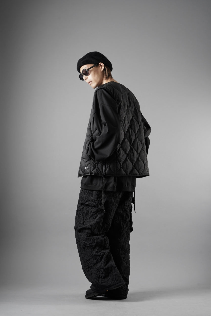 画像をギャラリービューアに読み込む, F/CE. x TAION® PACKABLE INNER DOWN VEST (BLACK)