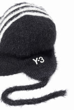 Load image into Gallery viewer, Y-3 Yohji Yamamoto STRIPES BONNET (BLACK x CREAM WHITE)