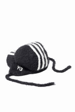 Load image into Gallery viewer, Y-3 Yohji Yamamoto STRIPES BONNET (BLACK x CREAM WHITE)