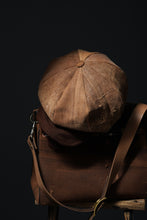 Load image into Gallery viewer, ierib exclusive Casquette / Vintage SAKABUKURO × Lamb Suede Leather (BROWN #B)