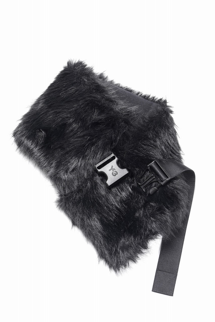 Load image into Gallery viewer, Y-3 Yohji Yamamoto NECKWARMER (BLACK)
