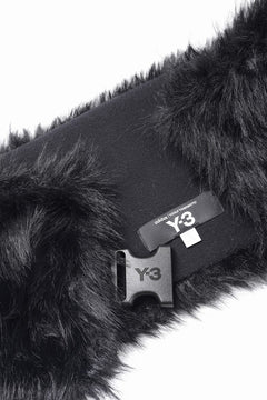 Load image into Gallery viewer, Y-3 Yohji Yamamoto NECKWARMER (BLACK)