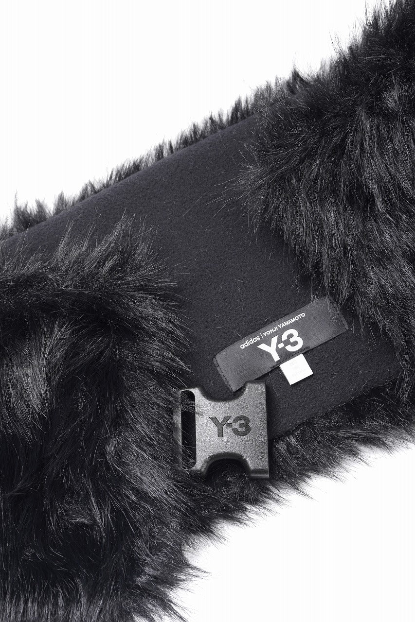 Load image into Gallery viewer, Y-3 Yohji Yamamoto NECKWARMER (BLACK)