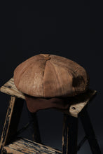 Load image into Gallery viewer, ierib exclusive Casquette / Vintage SAKABUKURO × Lamb Suede Leather (BROWN #B)