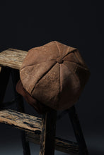 Load image into Gallery viewer, ierib exclusive Casquette / Vintage SAKABUKURO × Lamb Suede Leather (BROWN #A)