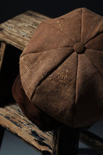 Load image into Gallery viewer, ierib exclusive Casquette / Vintage SAKABUKURO × Lamb Suede Leather (BROWN #A)