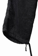 Load image into Gallery viewer, LASTMAN M47 LINEN DENIM CARGO PANTS (BLACK)