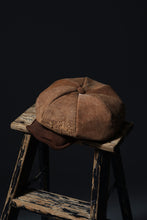 Load image into Gallery viewer, ierib exclusive Casquette / Vintage SAKABUKURO × Lamb Suede Leather (BROWN #B)