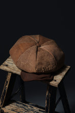 Load image into Gallery viewer, ierib exclusive Casquette / Vintage SAKABUKURO × Lamb Suede Leather (BROWN #B)