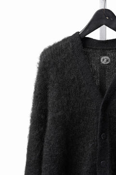 Load image into Gallery viewer, FULLCOUNT 3775 KID MOHAIR CARDIGAN (BLACK)