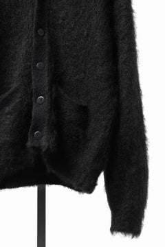 Load image into Gallery viewer, FULLCOUNT 3775 KID MOHAIR CARDIGAN (BLACK)