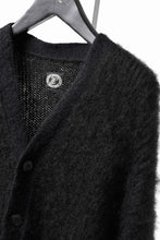 Load image into Gallery viewer, FULLCOUNT 3775 KID MOHAIR CARDIGAN (BLACK)