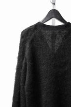Load image into Gallery viewer, FULLCOUNT 3775 KID MOHAIR CARDIGAN (BLACK)