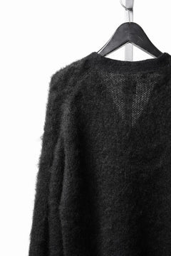 Load image into Gallery viewer, FULLCOUNT 3775 KID MOHAIR CARDIGAN (BLACK)