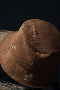 Load image into Gallery viewer, ierib exclusive Bucket Hat / Vintage SAKABUKURO (BROWN #A)