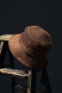 Load image into Gallery viewer, ierib exclusive Bucket Hat / Vintage SAKABUKURO (BROWN #B)