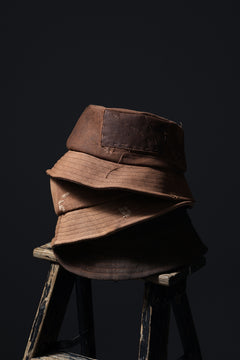 Load image into Gallery viewer, ierib exclusive Bucket Hat / Vintage SAKABUKURO (BROWN #B)