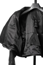画像をギャラリービューアに読み込む, A LEATHER Short Motor Jacket / LUXE COWHIDE (BLACK)
