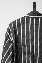 画像をギャラリービューアに読み込む, Juun.J Damage Stripe Max Fit Shirt (BLACK)