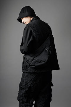 画像をギャラリービューアに読み込む, F/CE. TEXTURED TWILL HORN MINI SHOULDER BAG (BLACK)