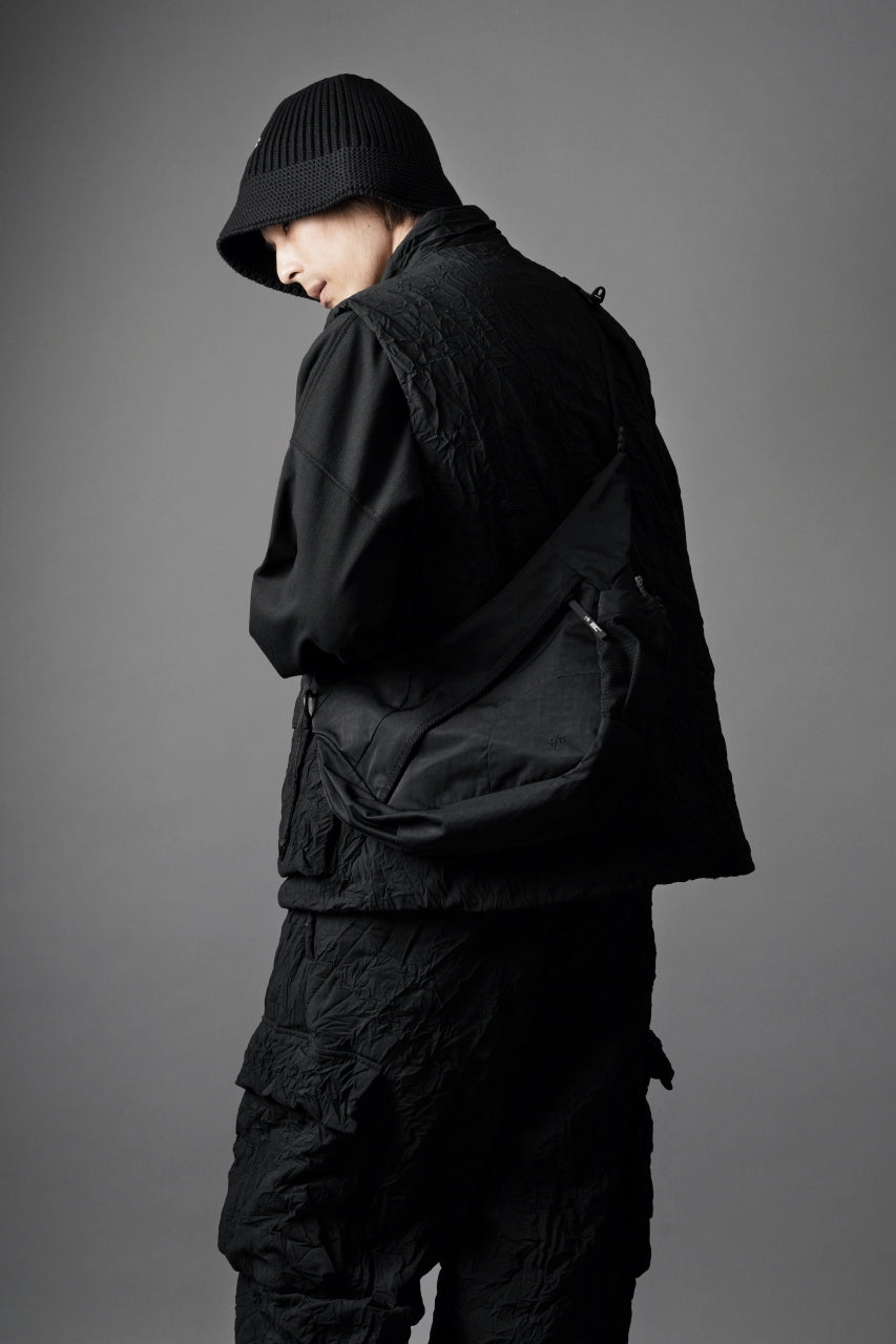 画像をギャラリービューアに読み込む, F/CE. TEXTURED TWILL HORN MINI SHOULDER BAG (BLACK)