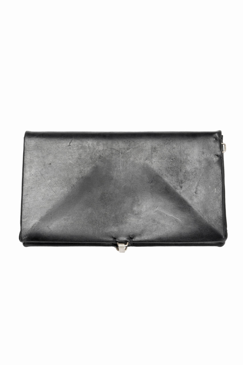 画像をギャラリービューアに読み込む, m.a+ yen double wallet w/hook / W10DH / CU 1,0 (BLACK)