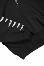 画像をギャラリービューアに読み込む, A.F ARTEFACT JUMBO SWEAT HOODIE / PRINT TYPE-B (BLACK)