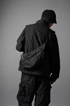 画像をギャラリービューアに読み込む, F/CE. TEXTURED TWILL HORN MINI SHOULDER BAG (BLACK)