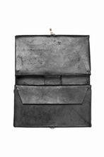 画像をギャラリービューアに読み込む, m.a+ yen double wallet w/hook / W10DH / CU 1,0 (BLACK)