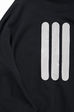 画像をギャラリービューアに読み込む, A.F ARTEFACT JUMBO SWEAT HOODIE / PRINT TYPE-B (BLACK)