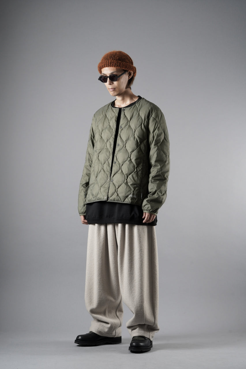 画像をギャラリービューアに読み込む, F/CE. x TAION® PACKABLE INNER DOWN JACKET (OLIVE GRAY)