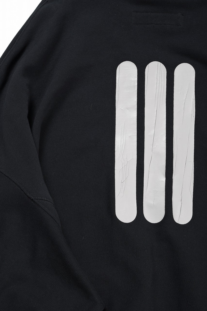 画像をギャラリービューアに読み込む, A.F ARTEFACT JUMBO SWEAT HOODIE / PRINT TYPE-B (BLACK)