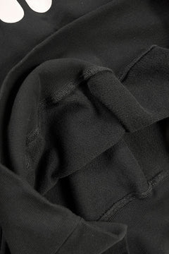 画像をギャラリービューアに読み込む, A.F ARTEFACT JUMBO SWEAT HOODIE / PRINT TYPE-B (BLACK)