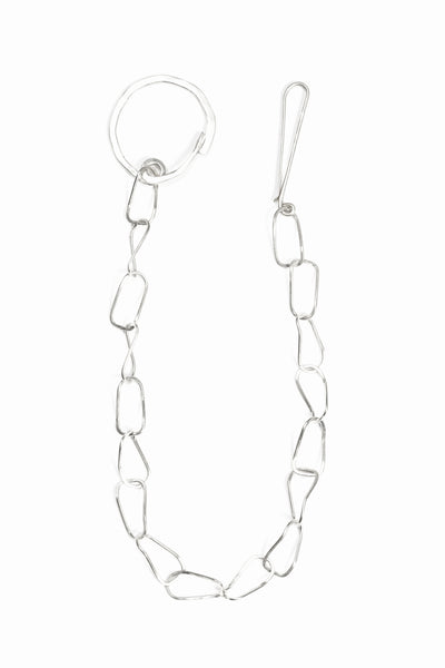 m.a+ small wallet chain / AC21 / AG (SILVER)