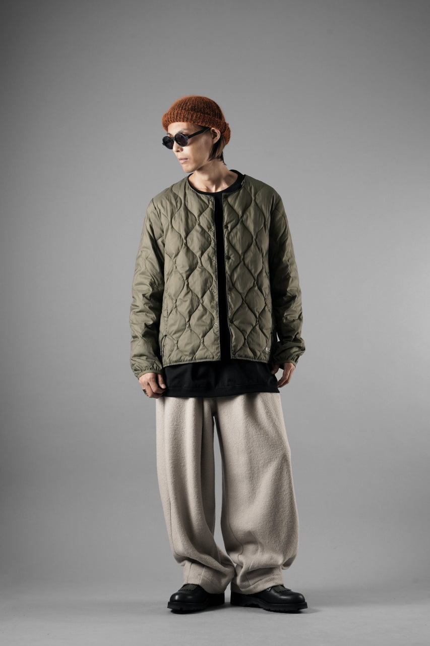 画像をギャラリービューアに読み込む, F/CE. x TAION® PACKABLE INNER DOWN JACKET (OLIVE GRAY)