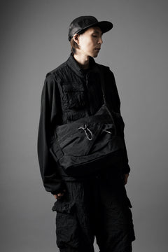 画像をギャラリービューアに読み込む, F/CE. TEXTURED TWILL 2 WAY SHOULDER TOTE (BLACK)