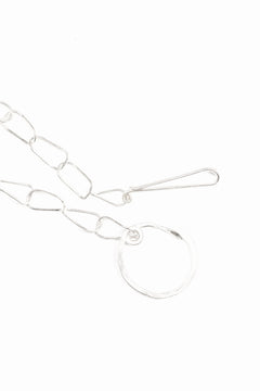 画像をギャラリービューアに読み込む, m.a+ small wallet chain / AC21 / AG (SILVER)