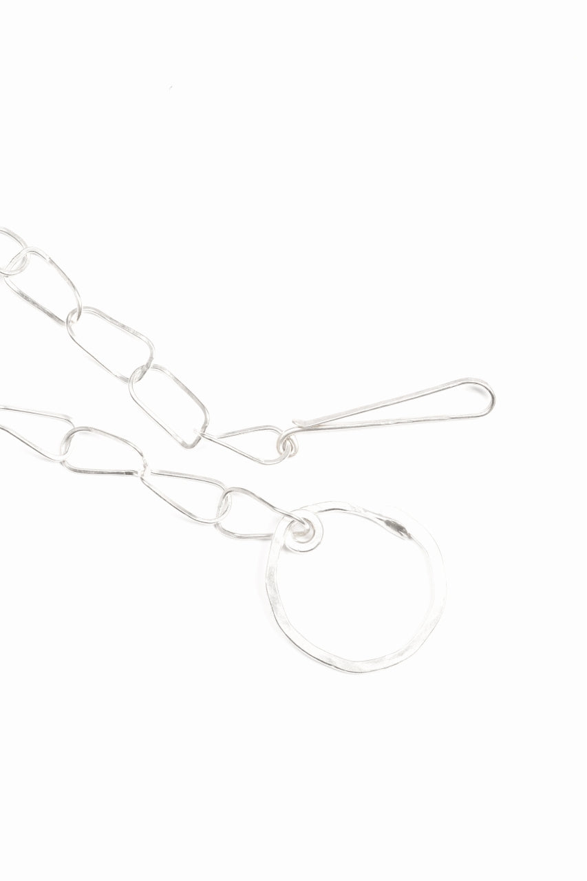 画像をギャラリービューアに読み込む, m.a+ small wallet chain / AC21 / AG (SILVER)