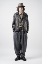 画像をギャラリービューアに読み込む, PORTER CLASSIC PC RIDERS JACKET W / LOVE &amp; PEACE SILVER (BLACK)