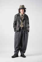 画像をギャラリービューアに読み込む, PORTER CLASSIC PC RIDERS JACKET W / LOVE &amp; PEACE SILVER (BLACK)
