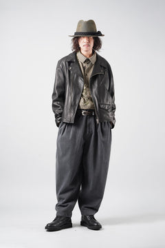 画像をギャラリービューアに読み込む, PORTER CLASSIC PC RIDERS JACKET W / LOVE &amp; PEACE SILVER (BLACK)