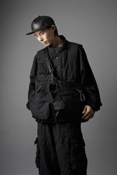 画像をギャラリービューアに読み込む, F/CE. TEXTURED TWILL 2 WAY SHOULDER TOTE (BLACK)