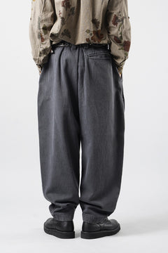 画像をギャラリービューアに読み込む, PORTER CLASSIC WHOLESALE EXCLUSIVE BEBOP PANTS / CLASSIC DENIM (GRAY)