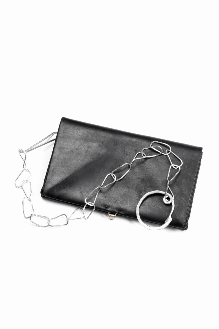 画像をギャラリービューアに読み込む, m.a+ small wallet chain / AC21 / AG (SILVER)