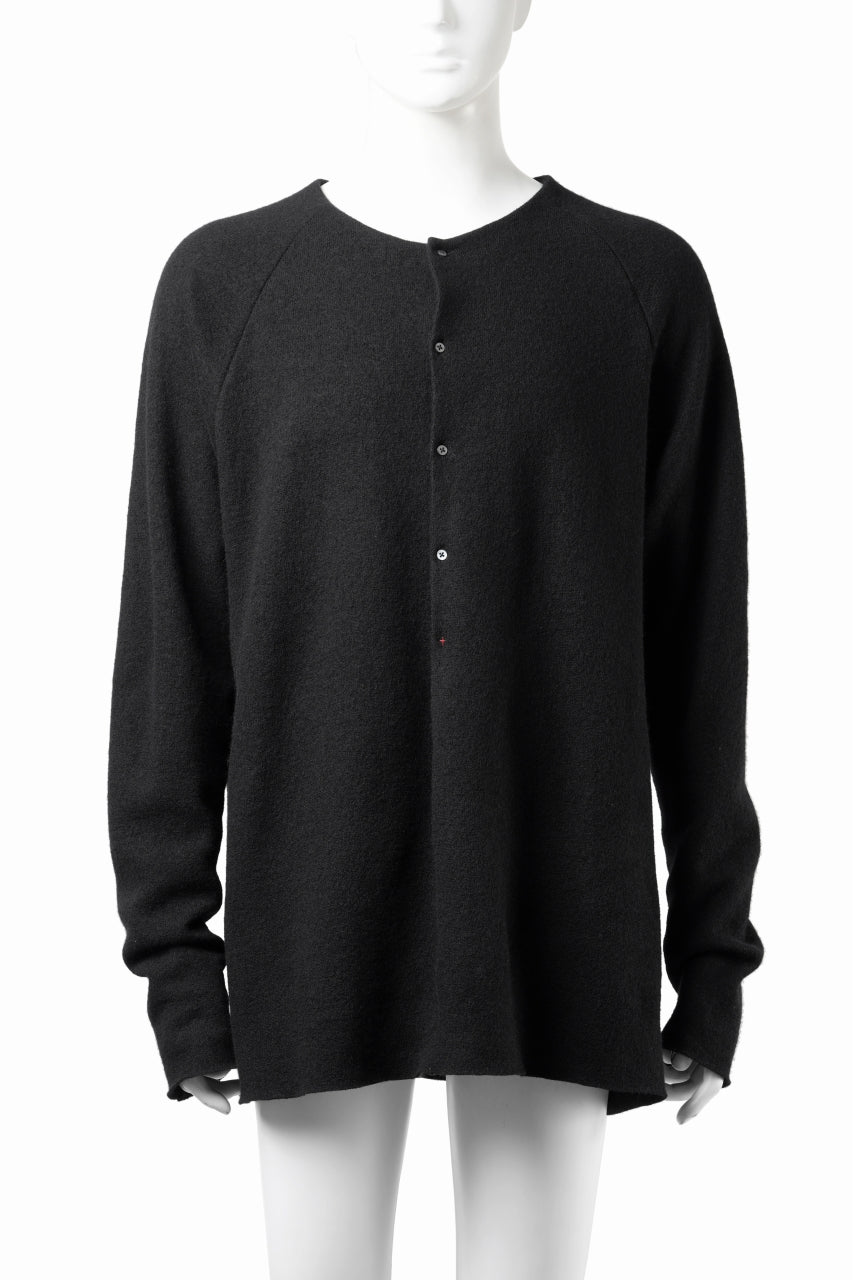m.a+ henley raglan long sleeve medium fit knit tops / NT261D / NWA