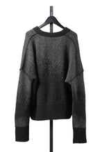画像をギャラリービューアに読み込む, ISABEL BENENATO Yak Cardigan with Shaded Jacquard in Two Colours (GRAPHITE)