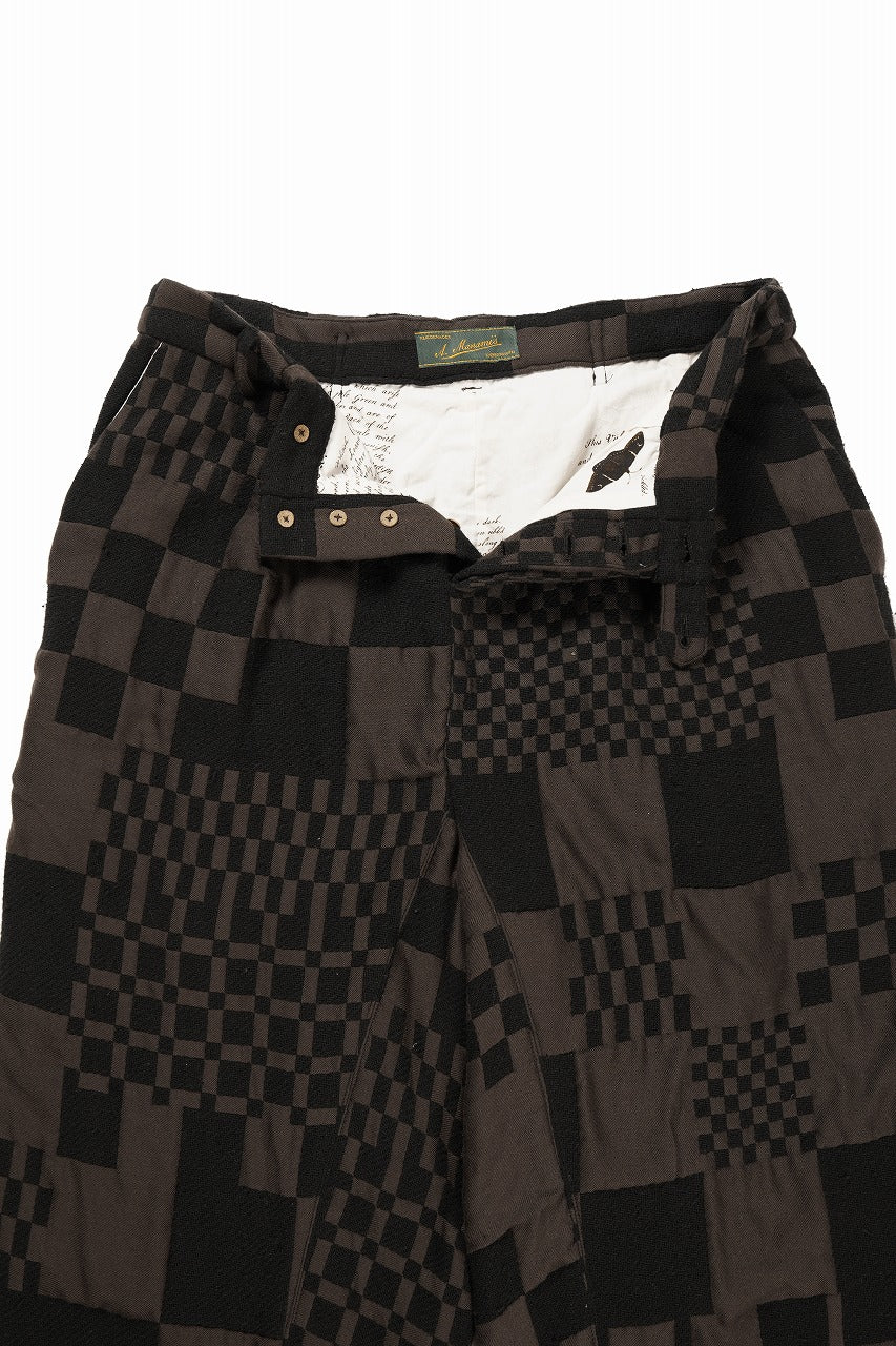 画像をギャラリービューアに読み込む, Aleksandr Manamis exclusive VARITÉ HECTOR PANT (CHECKED)